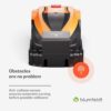 blumfeldt Robot Tondeuse Intelligente avec Batterie Lithium-ION Jusqu'à 3h, Surface De Tonte 1400 m², Robot Tondeuse, avec Câble Périphérique, Fonctionnement Silencieux – Image 6
