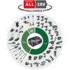 Bosch tondeuse à gazon sans fil CityMower 18V-32-300 (18 V, 1x batterie 4,0 Ah, Moteur Brushless, largeur de coupe : 32 cm, tond jusqu’à 300 m², dans une boîte en carton) – Image 2