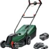 Bosch tondeuse à gazon sans fil CityMower 18V-32-300 (18 V, 1x batterie 4,0 Ah, Moteur Brushless, largeur de coupe : 32 cm, tond jusqu’à 300 m², dans une boîte en carton)