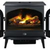 DIMPLEX - Stockbridge - Cheminée électrique autoportante - Mat Noir - Effet de flamme 3D Optimyst, Atomisation de l'eau, Set de Bois, Éclairage LED, Télécommande Incluse, Foyer... – Image 2