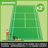 Greenworks G40LM41K2X Tondeuse à Gazon sans Fil pour Pelouses Jusqu'à 500m², Largeur de Coupe 41 cm, Sac de 50L, INCLUS Deux Batteries 40V 2Ah et Un Chargeur, Garantie 3 Ans – Image 2