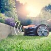 LawnMaster VBRM16 OcuMow™ Tondeuse Robot de Jardin Pose et TOND pour 100m² Coupe 20-60 mm avec Batterie Lithium-ION MX 24V 4.0Ah et Chargeur Rapide – Image 5