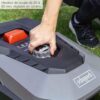 Practixx Robot Tondeuse PX-RRM-600Wi | Jusqu'à 600 m² |Largeur & Hauteur de Coupe 18cm /20-60mm | Capteur de Pluie |WiFi & BT| Pente de 35%| Affichage numérique | Station de... – Image 7