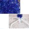 Sapin De Noël Artificiel Accessoires de décoration de scène de magasinage d'hôtel de Vacances d'arbre de Noël Artificiel sxlxayxbmsd 221025(Color:Blue,Size:8ft/240cm) – Image 2