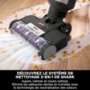Shark HydroVac Nettoyeur sans fil sols durs, brosse roulante antimicrobienne et solution multi-surfaces neutralisant les odeurs, autonettoyant, aspire, nettoie saletés humides... – Image 3