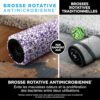 Shark HydroVac Nettoyeur sans fil sols durs, brosse roulante antimicrobienne et solution multi-surfaces neutralisant les odeurs, autonettoyant, aspire, nettoie saletés humides... – Image 5