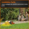 WORX - LANDROID Vision - 600 m² - WR206E.1 - Robot Tondeuse connecté sans Fil périphérique (Evitement d'obstacles, Tond près des Bords, Multizone, Contrôlable Via APP, Tond sous... – Image 2