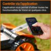 WORX - LANDROID Vision - 600 m² - WR206E.1 - Robot Tondeuse connecté sans Fil périphérique (Evitement d'obstacles, Tond près des Bords, Multizone, Contrôlable Via APP, Tond sous... – Image 6